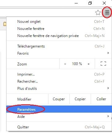 Mot de passe sous Chrome 1